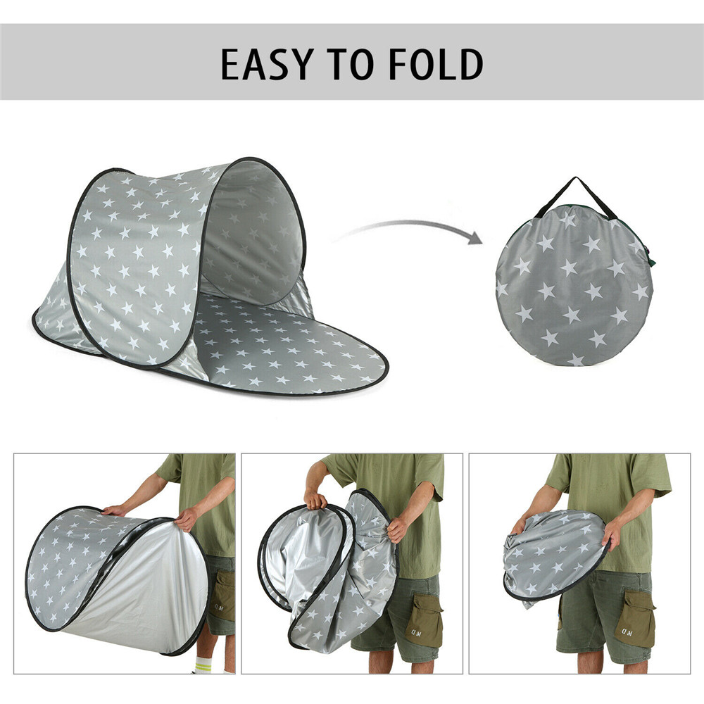 Cheap Goat Tents Portable Beach Tent  Pop up Tent Lightweight Outdoor Uv Protection Water Resistant Camping Fishing Tent Cabana Sun Shelter   
